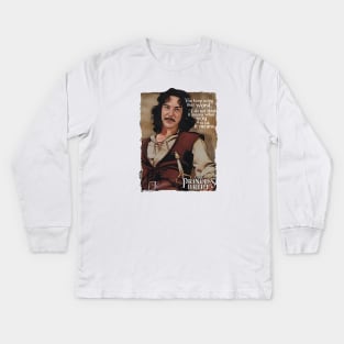 PRINCESS BRIDE INIGO MONTOYA RETRO Kids Long Sleeve T-Shirt